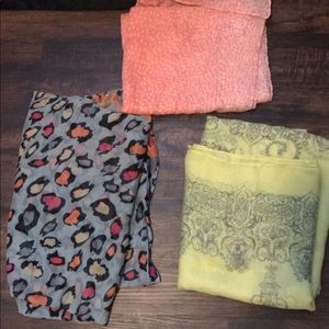 Set of 3 Scarves